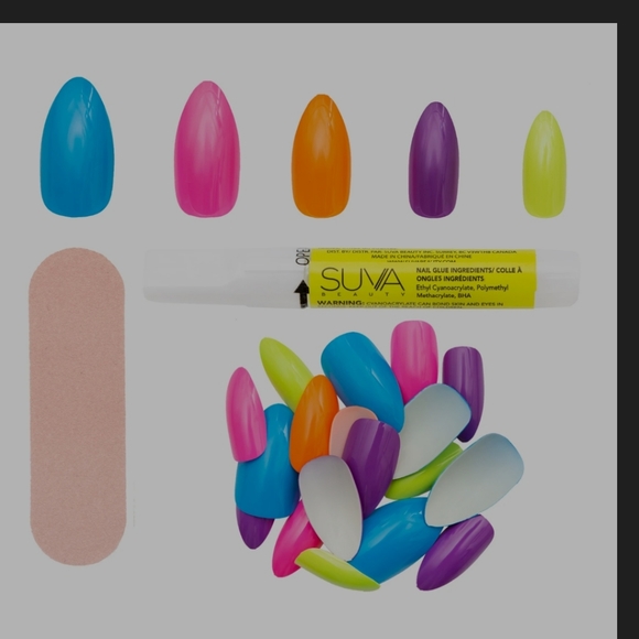 Suva Beauty Trolls press-on nails - Picture 4 of 4